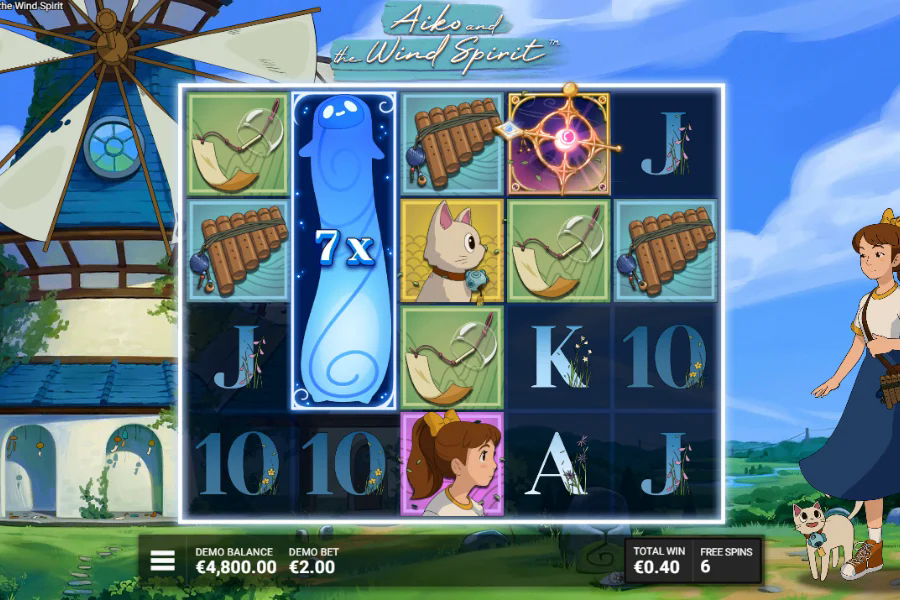 Aiko and the Wind Spirit Bonus