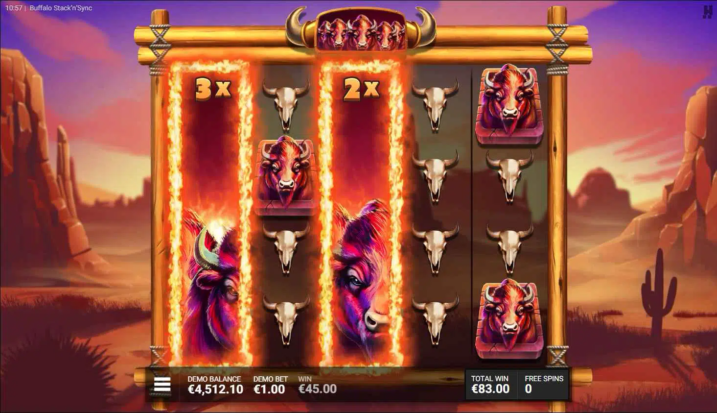 Buffalo Stack'n'Sync Bonus