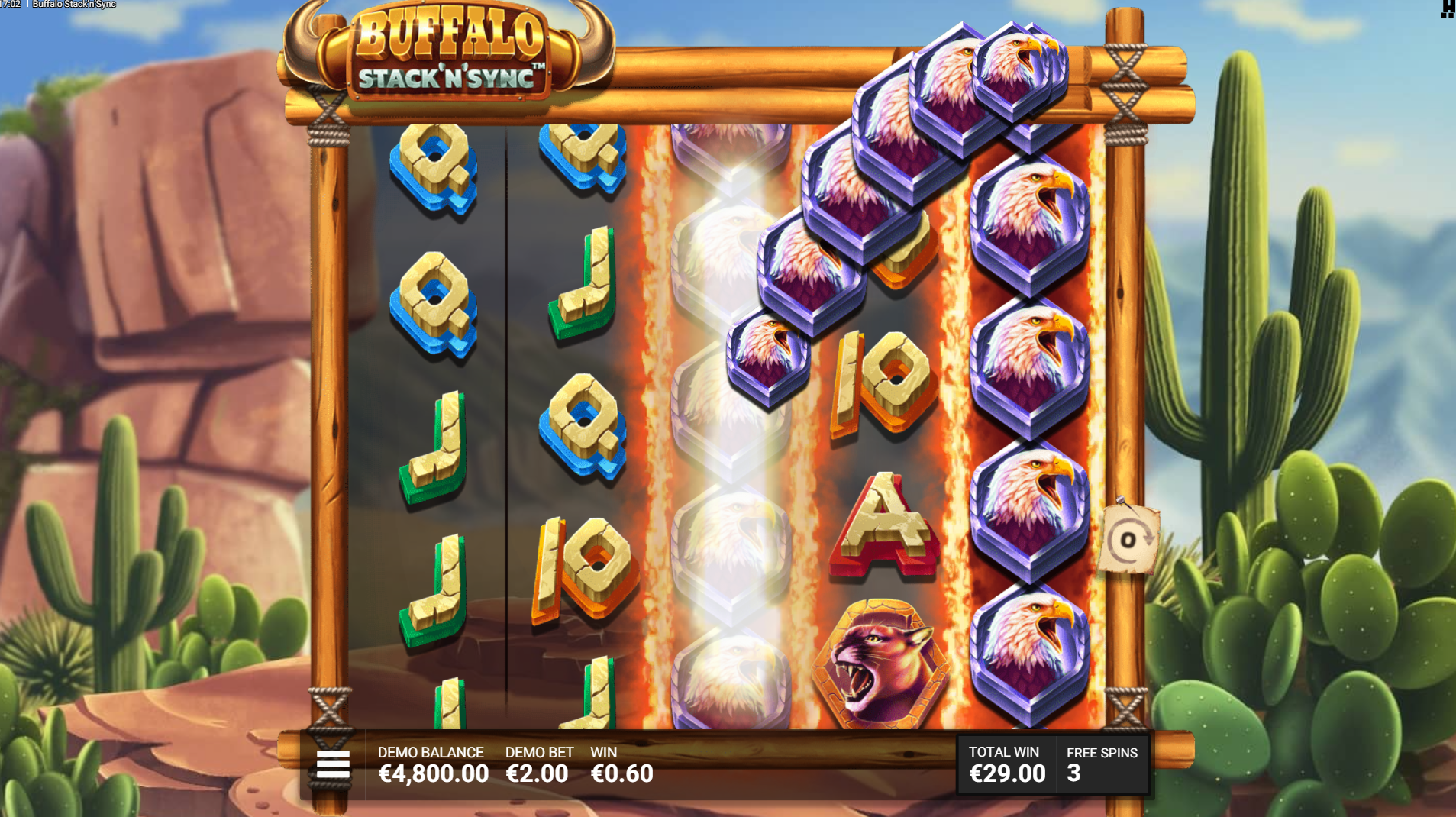 Buffalo Stack'n'Sync Bonus