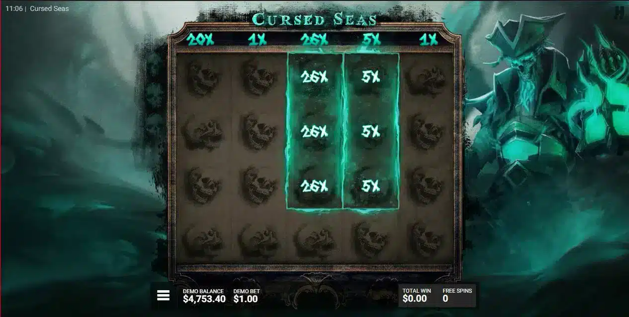 Cursed Seas Gameplay