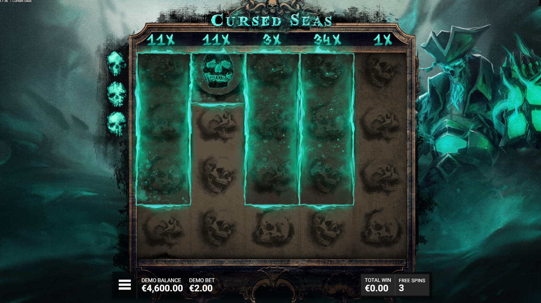 Cursed Seas Bonus