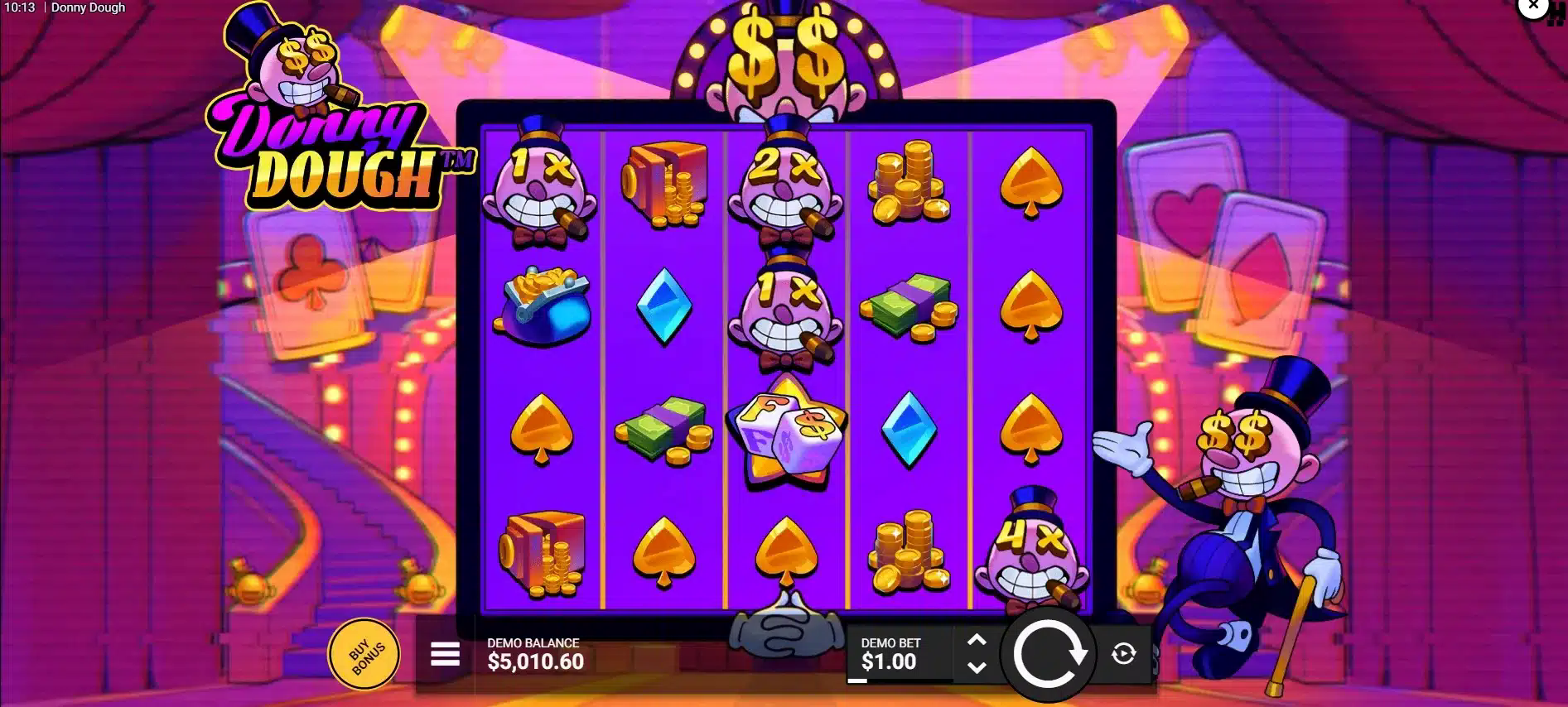 Donny Dough Gameplay