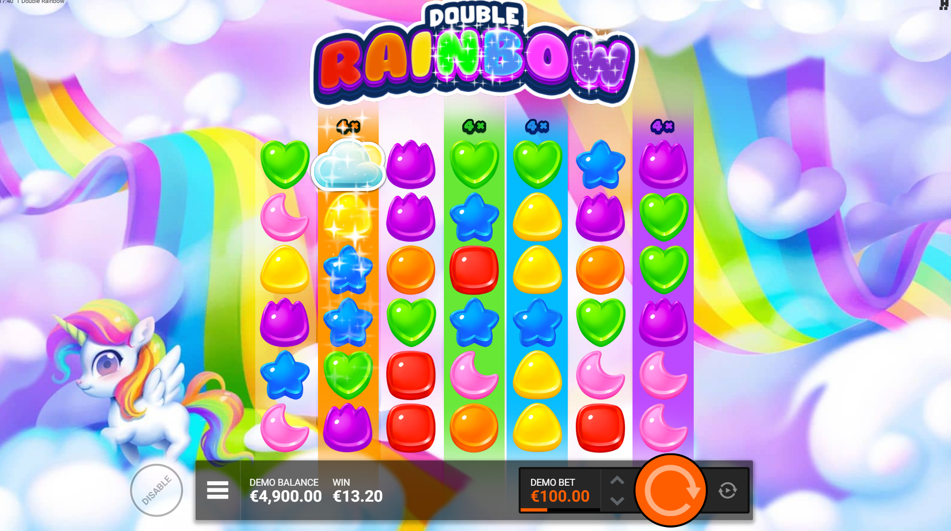 Double Rainbow Bonus