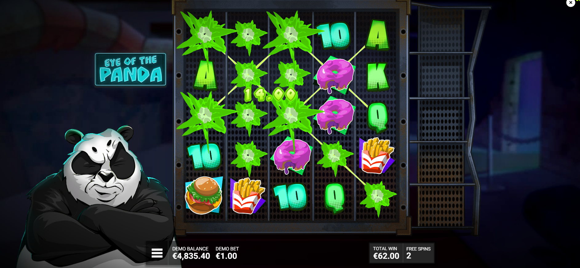 Eye Of The Panda Bonus