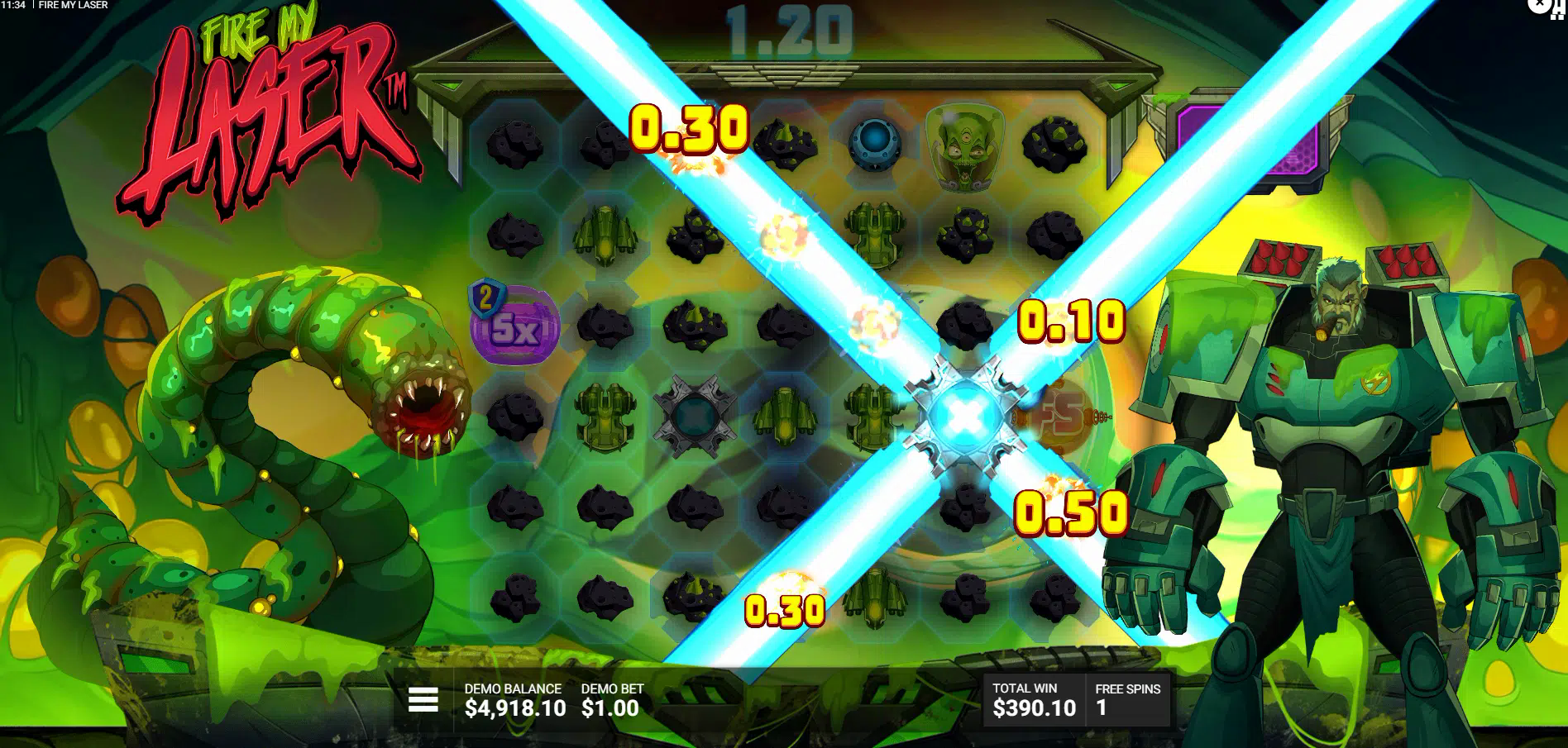 Fire My Laser Gameplay