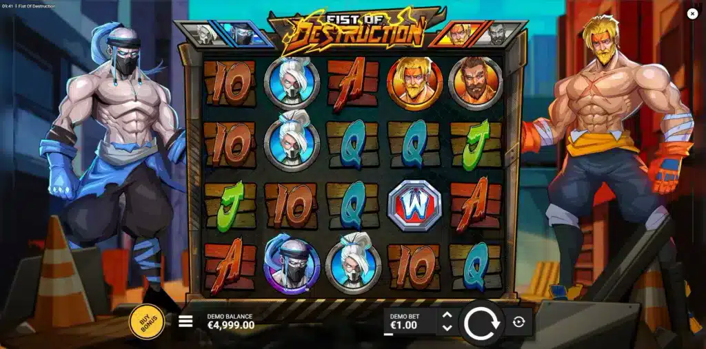 Fist Of Destruction Gameplay