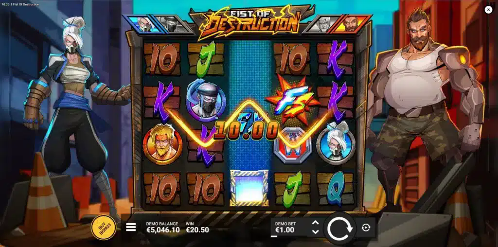 Fist Of Destruction Bonus