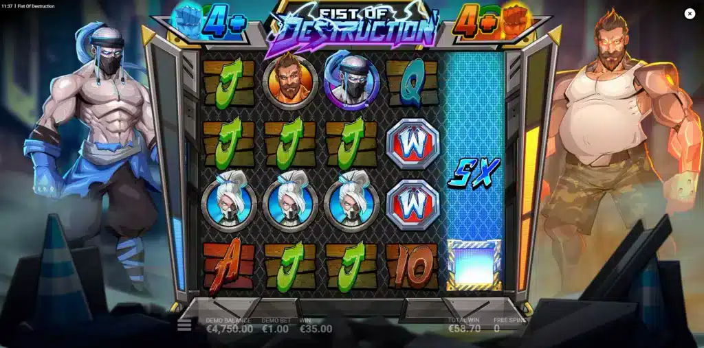 Fist Of Destruction Bonus