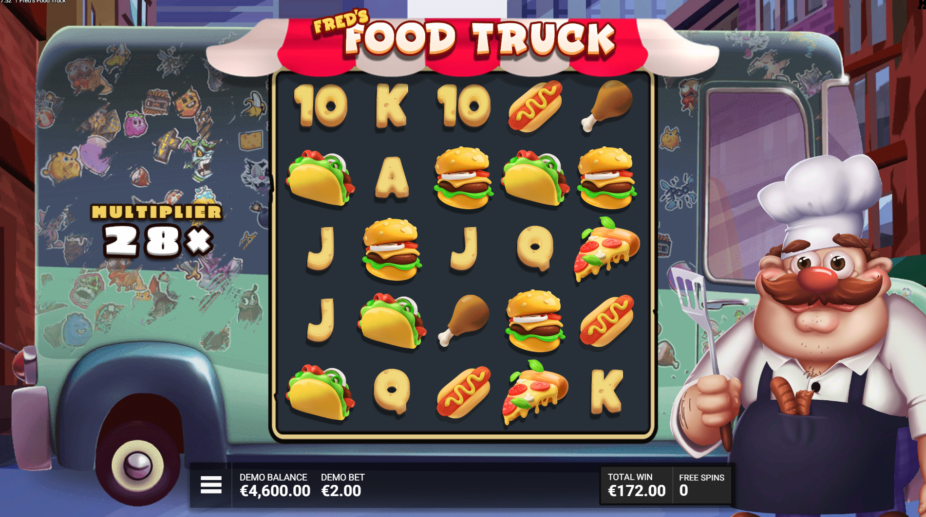 Fred's Food Truck Bonus