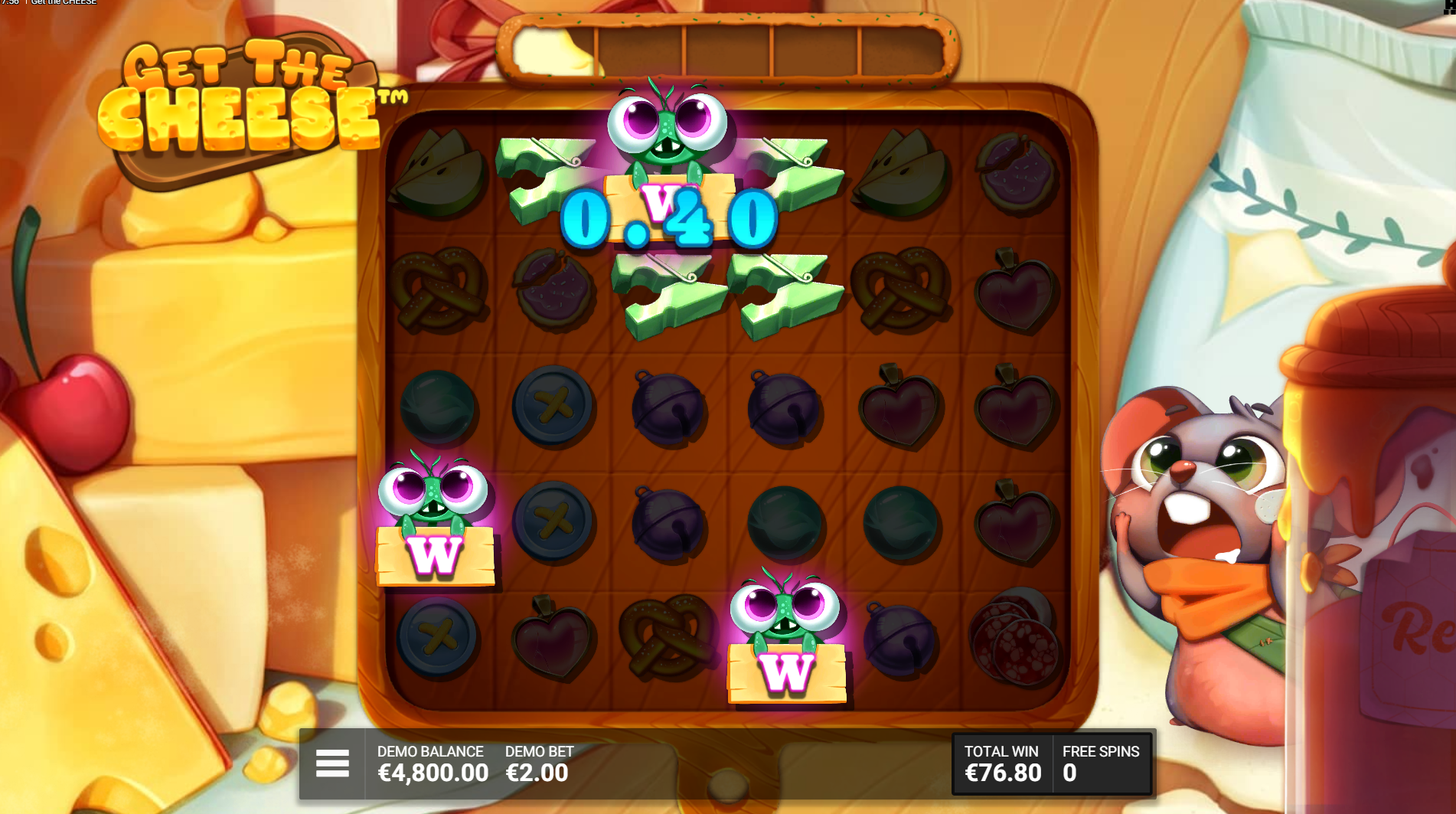 Get The Cheese Bonus