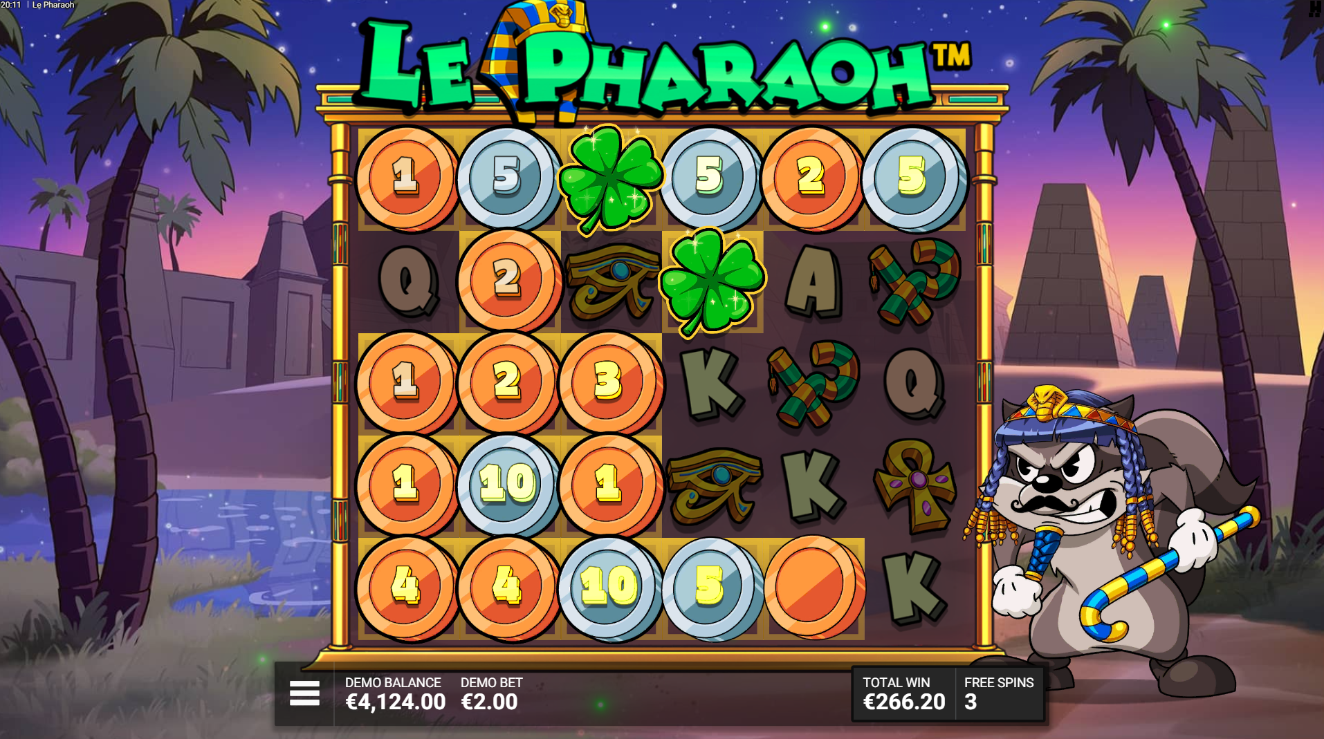 Le Pharaoh Bonus