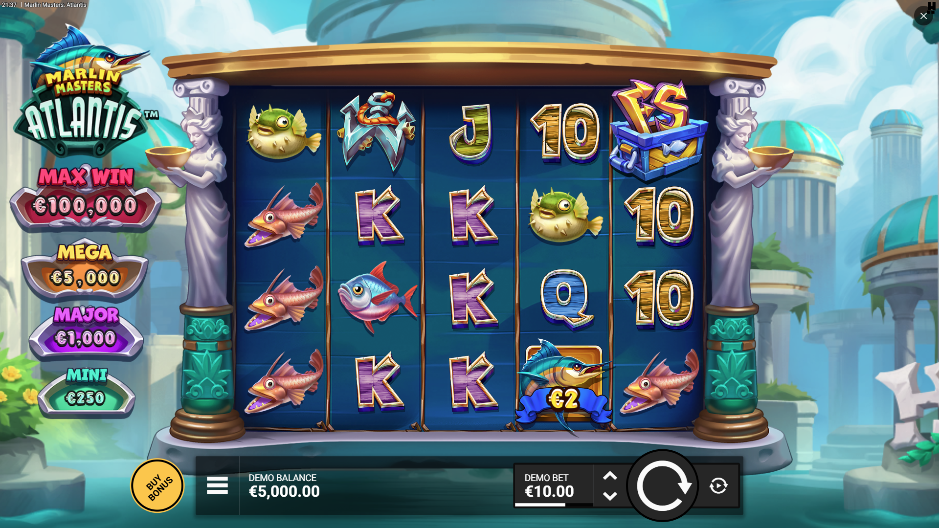 Marlin Masters Atlantis Gameplay