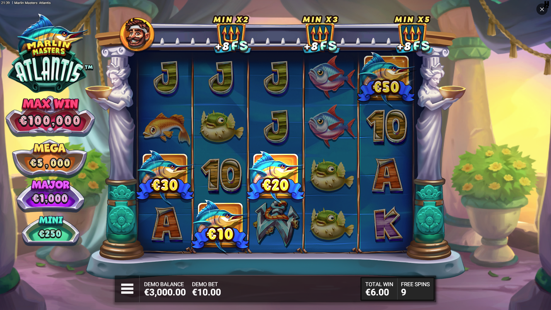 Marlin Masters Atlantis Bonus