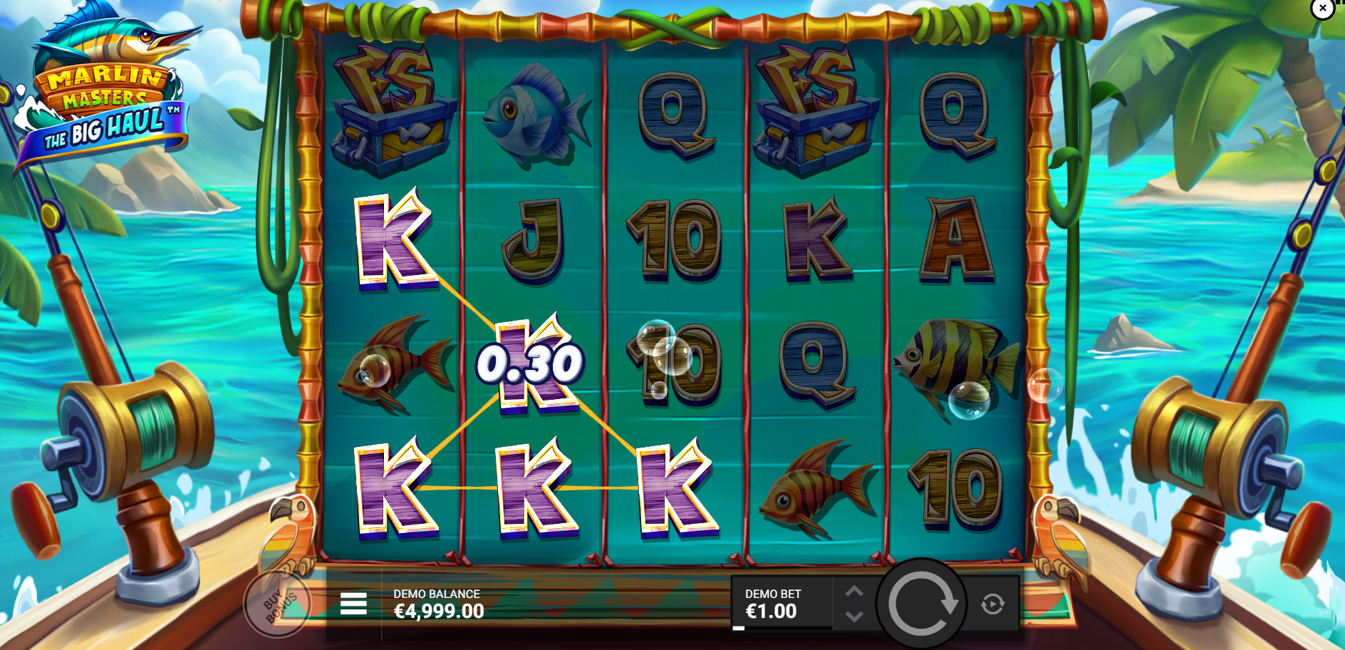 Marlin Masters The Big Haul Bonus