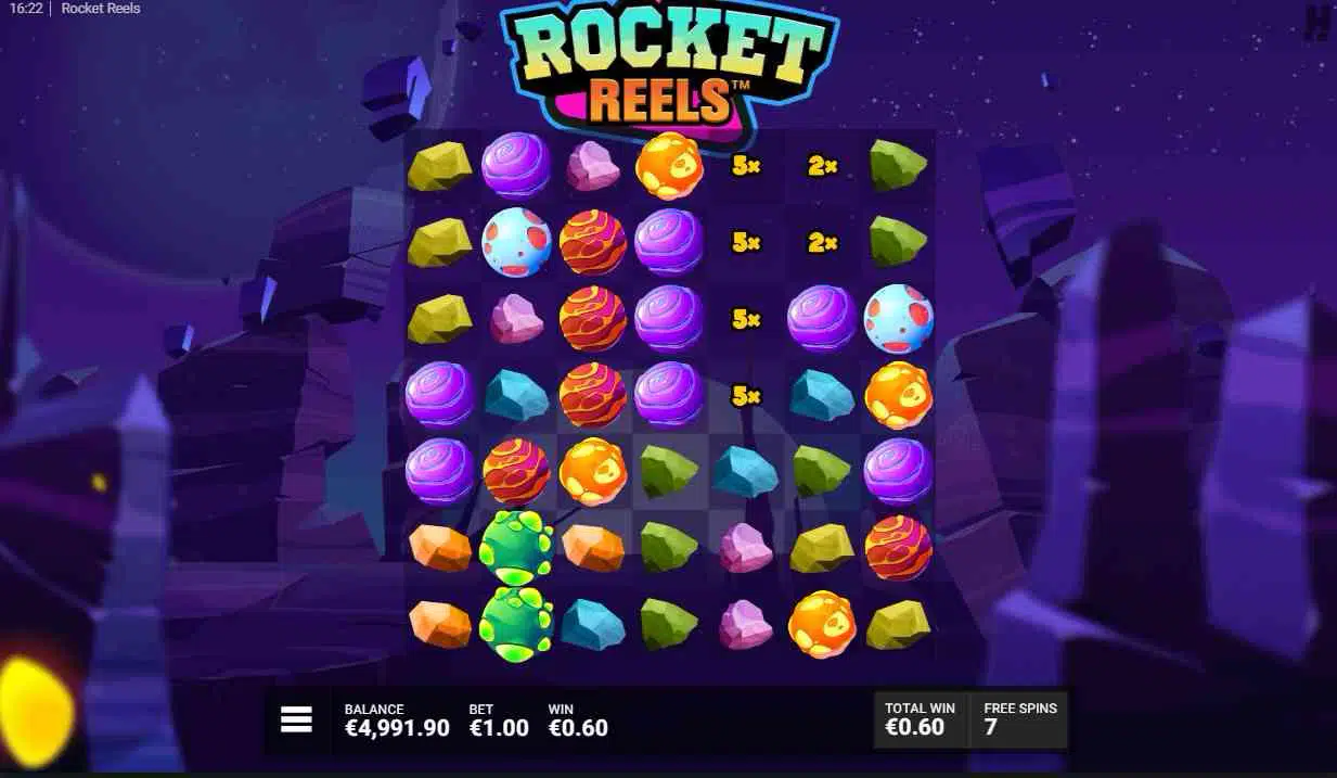 Rocket Reels Gameplay