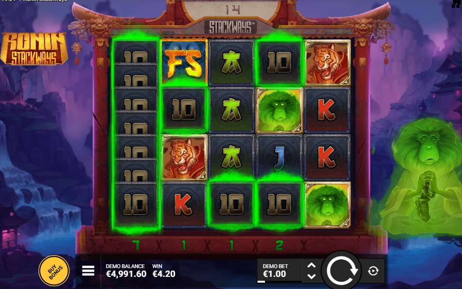 Ronin Stackways Bonus