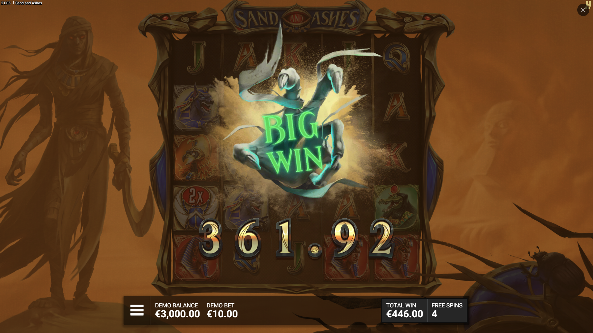 Sand and Ashes Bonus