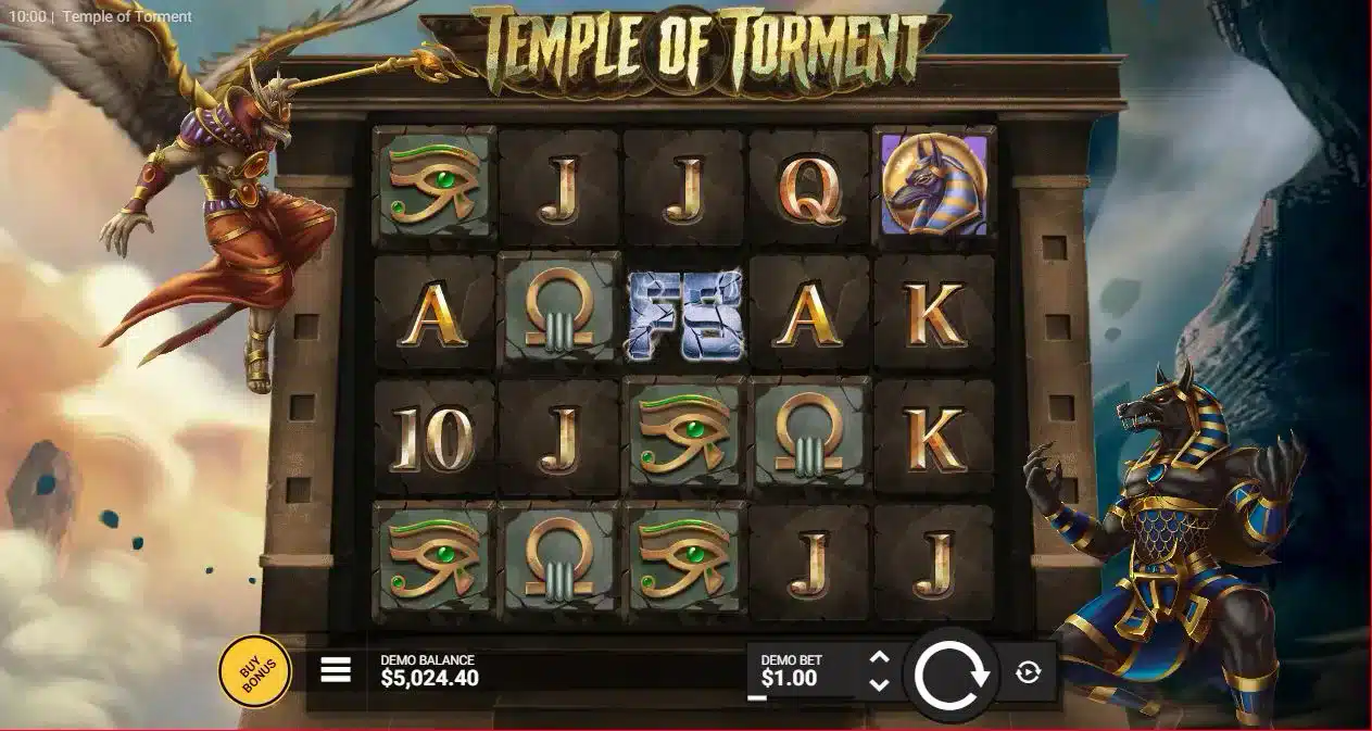 Temple Of Torment Bonus