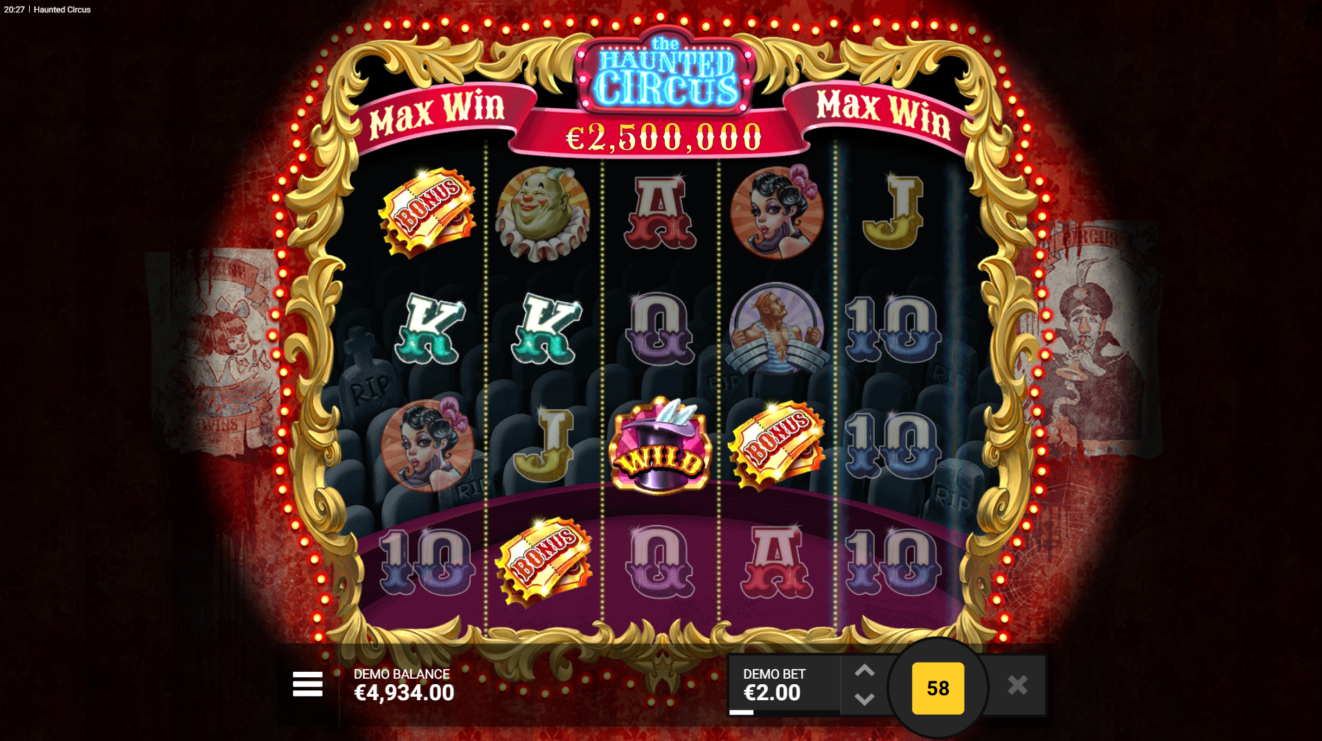 The Haunted Circus Bonus