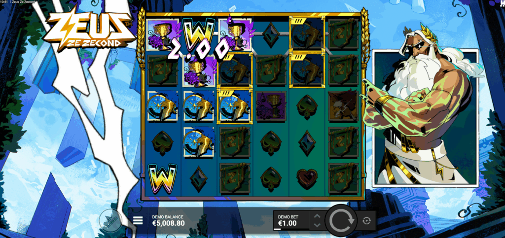Zeus Ze Zecond Bonus