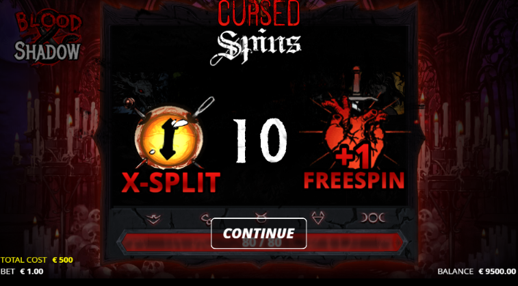 Blood & Shadow Bonus