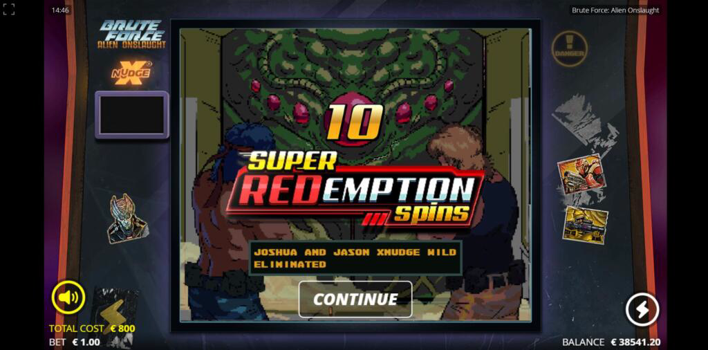 Brute Force Alien Onslaught Bonus