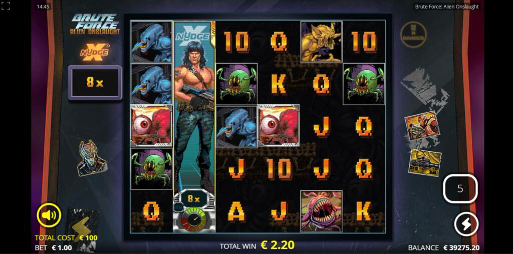 Brute Force Alien Onslaught Bonus