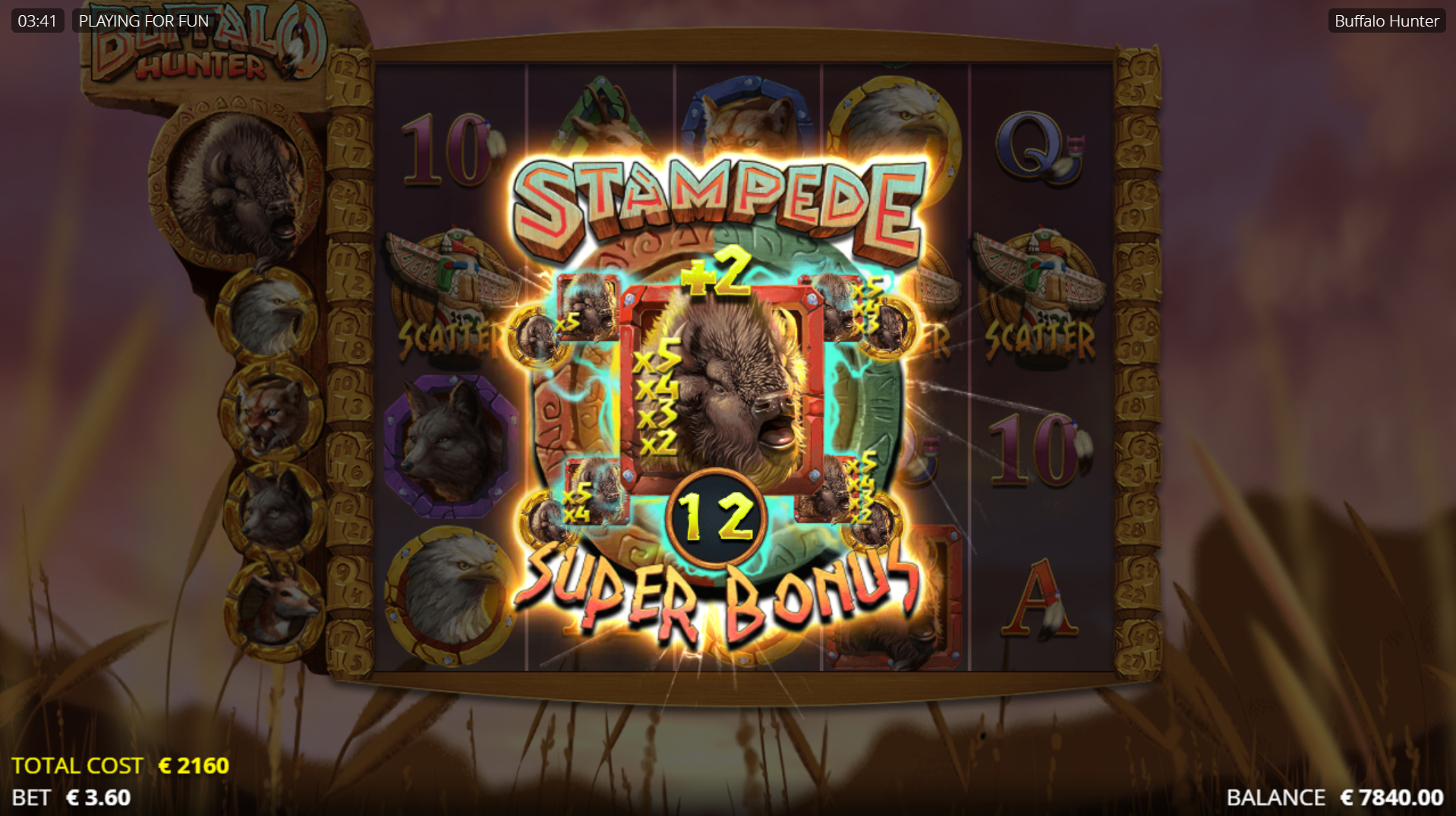 Buffalo Hunter Bonus