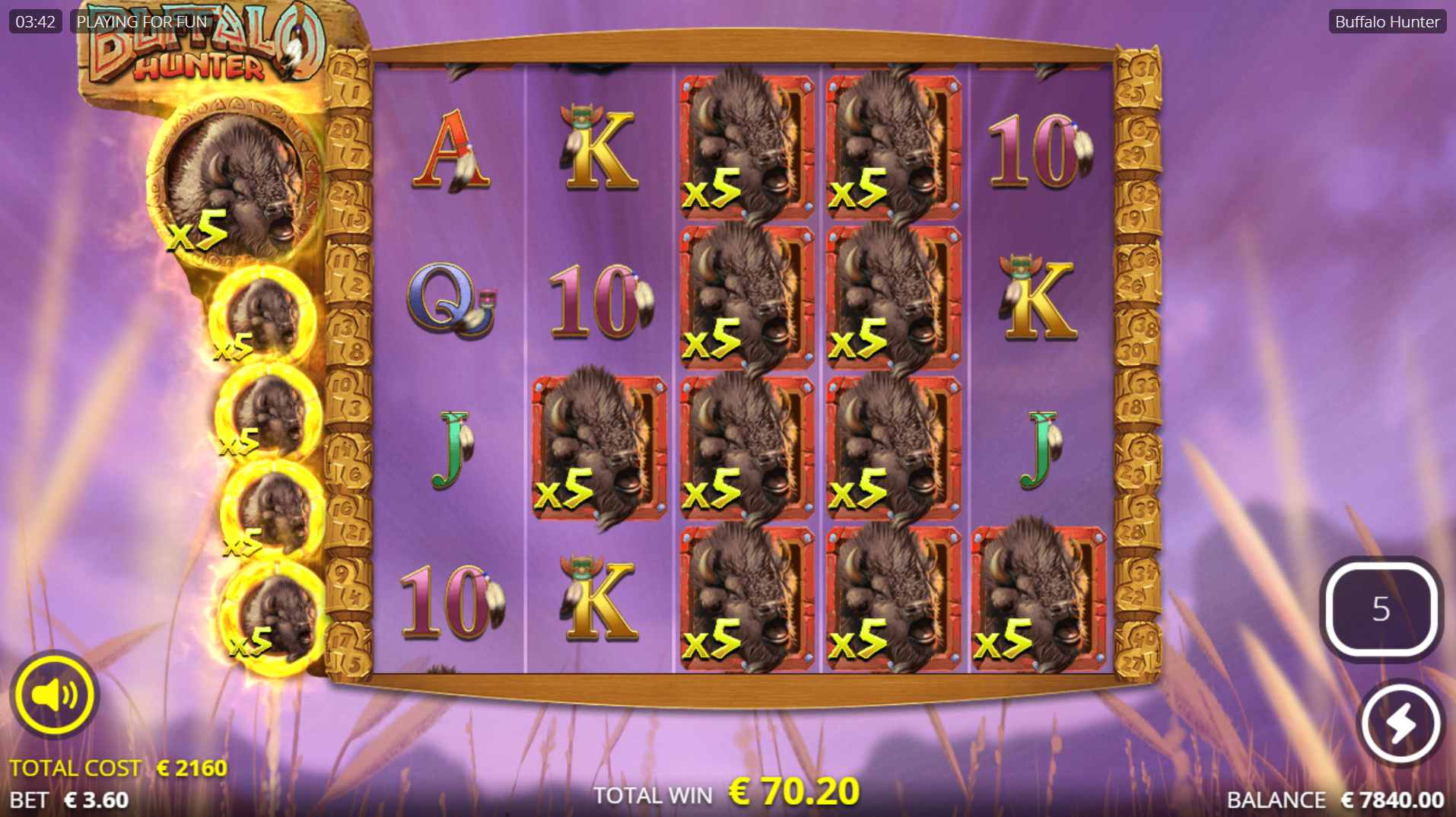 Buffalo Hunter Bonus