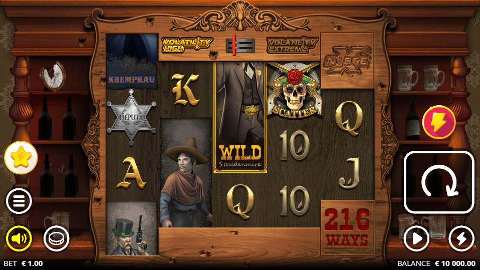 El Paso Gunfight xNudge Bonus