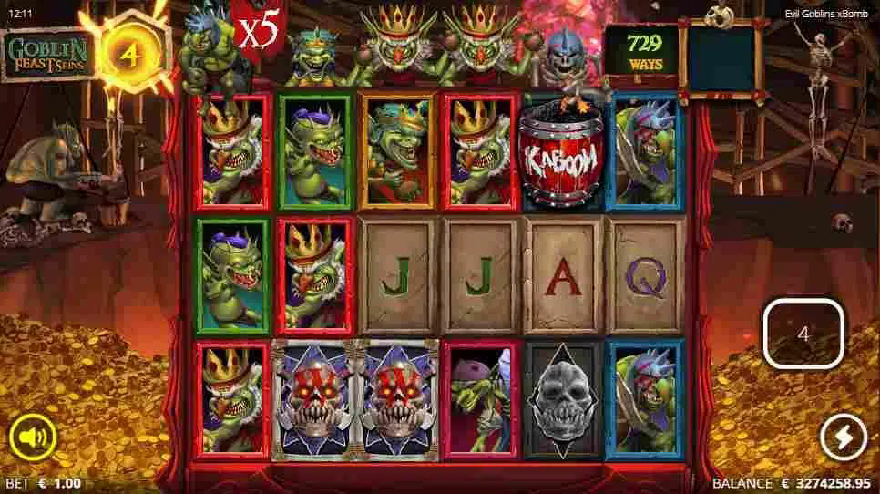 Evil Goblins xBomb Bonus