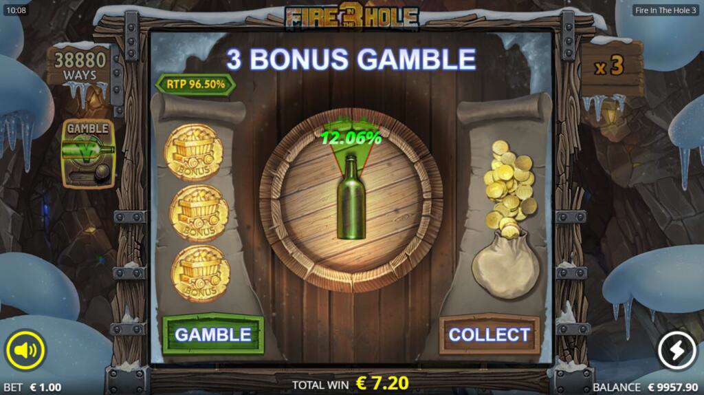 Fire In The Hole 3 Bonus