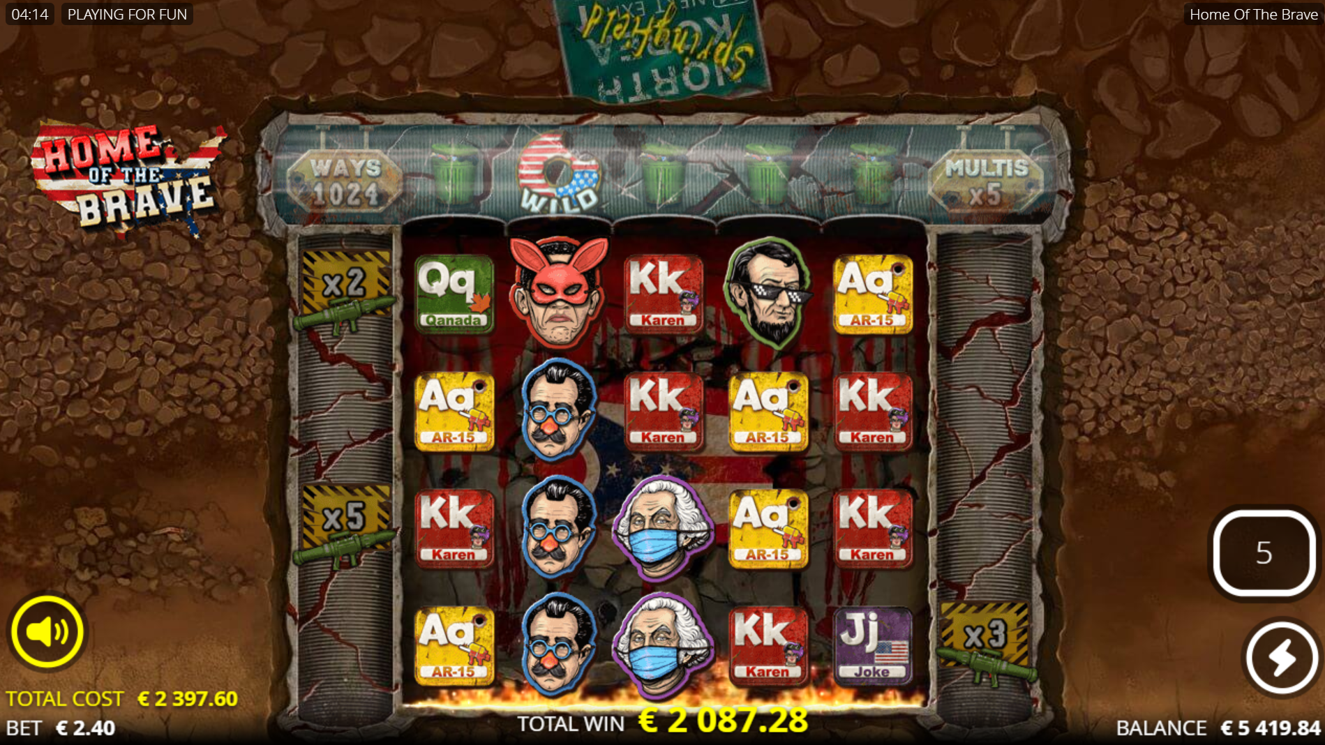 Home of the Brave Bonus