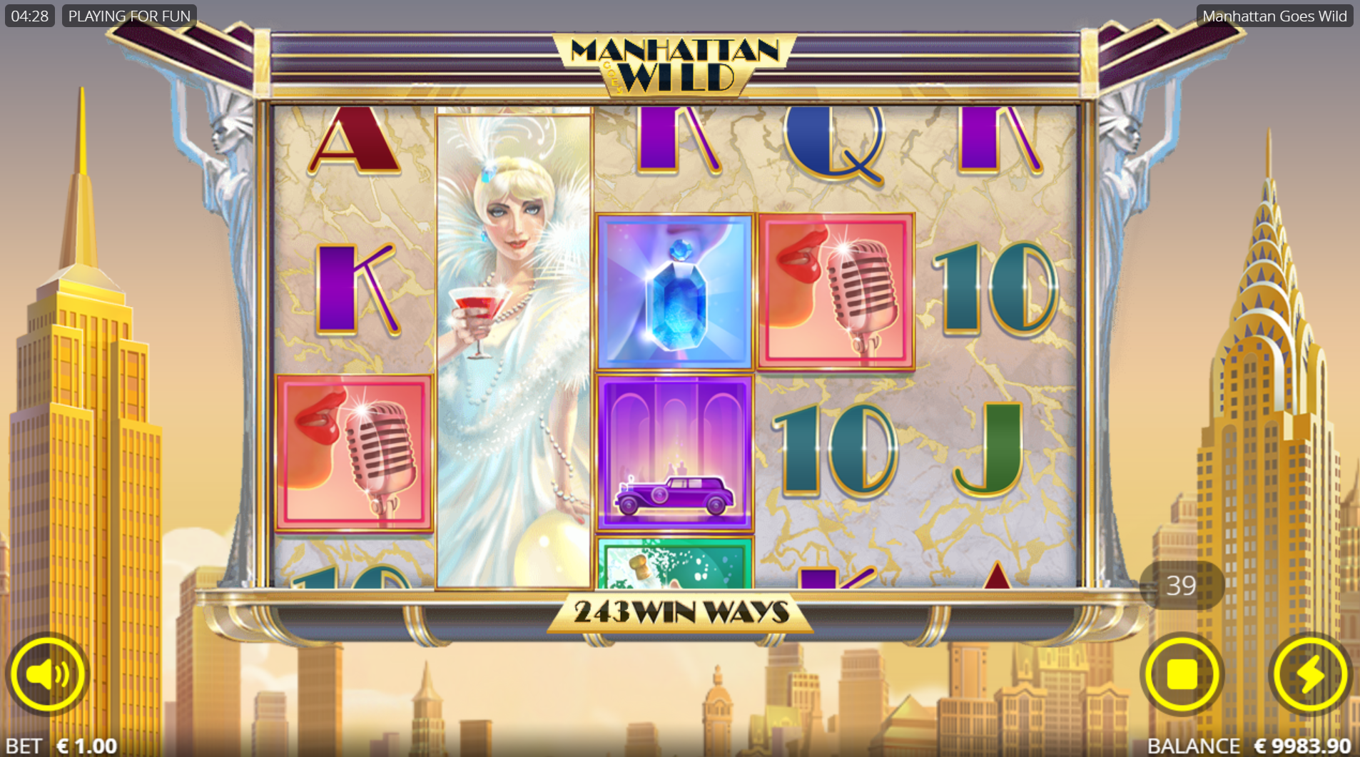 Manhattan Goes Wild Bonus