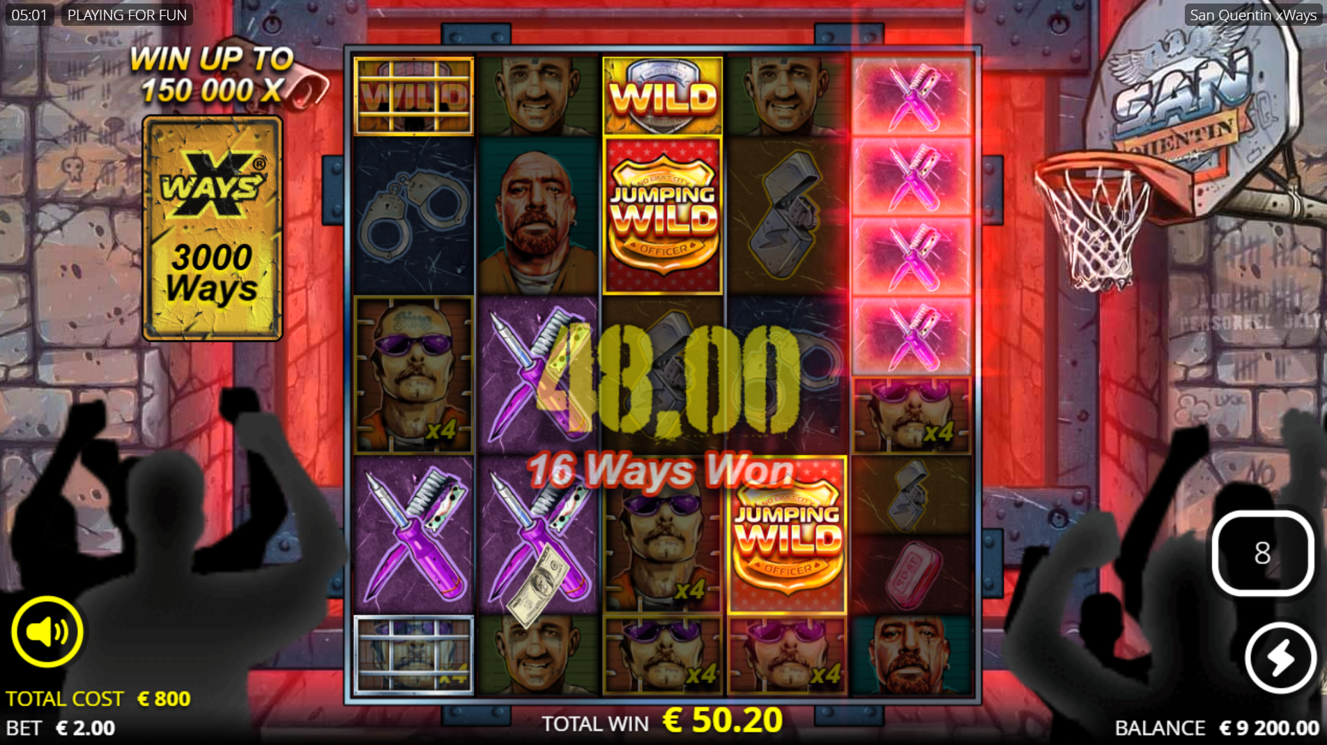 San Quentin xWays Bonus