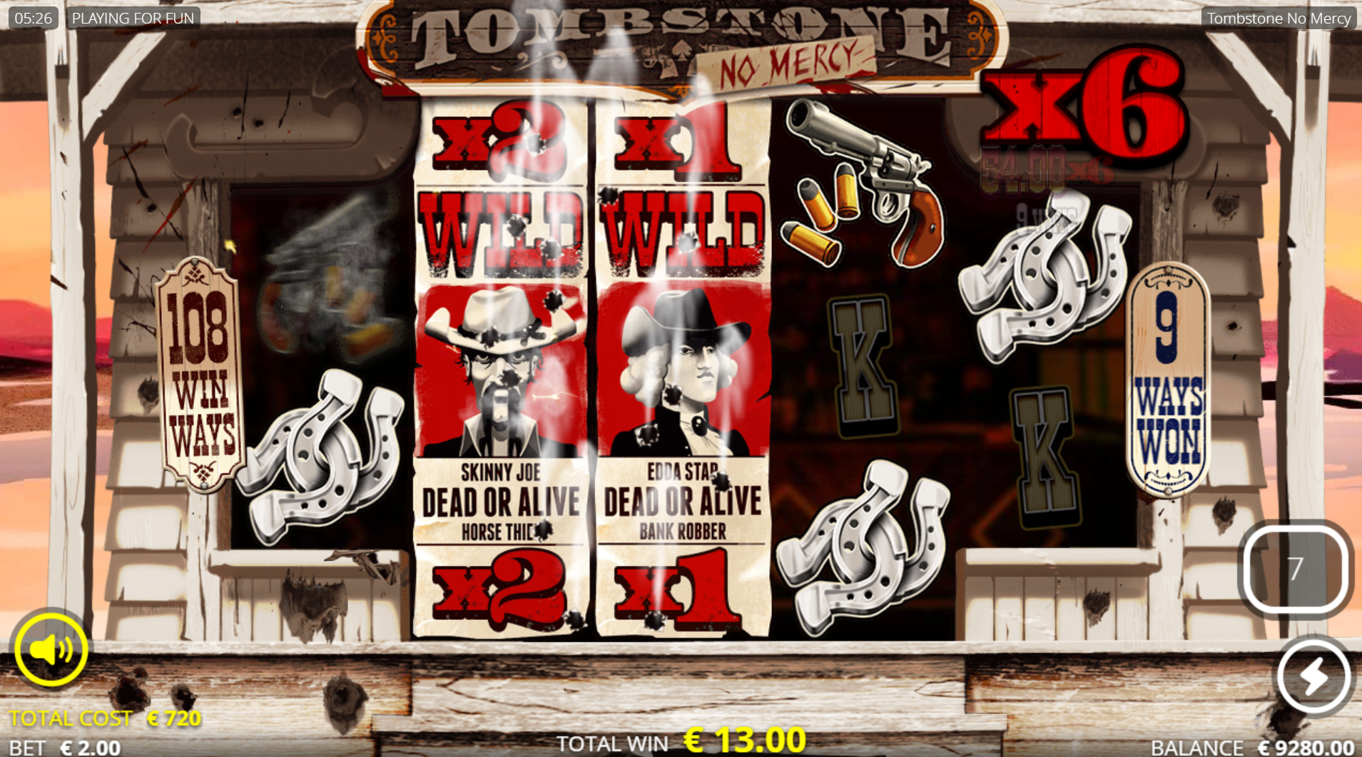 Tombstone No Mercy Bonus