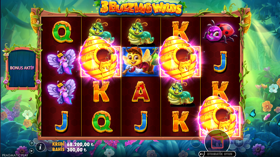 3 Buzzing Wilds Gameplay