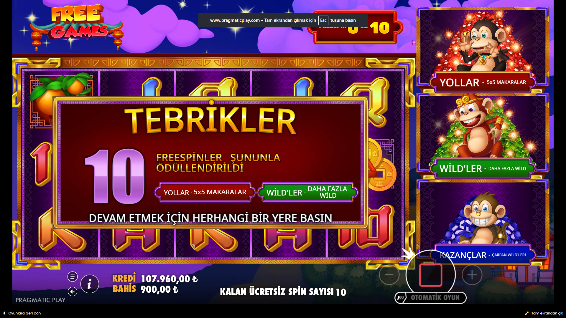 3 Dancing Monkeys Gameplay