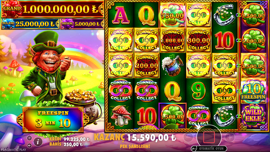 7 Clovers of Fortune Bonus