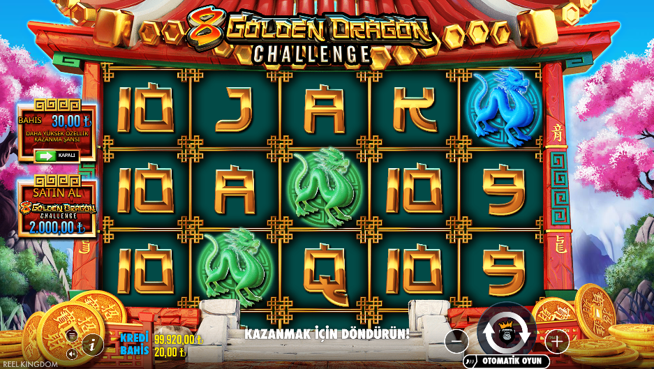 8 Golden Dragon Challenge Gameplay
