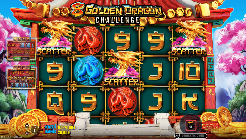 8 Golden Dragon Challenge Bonus