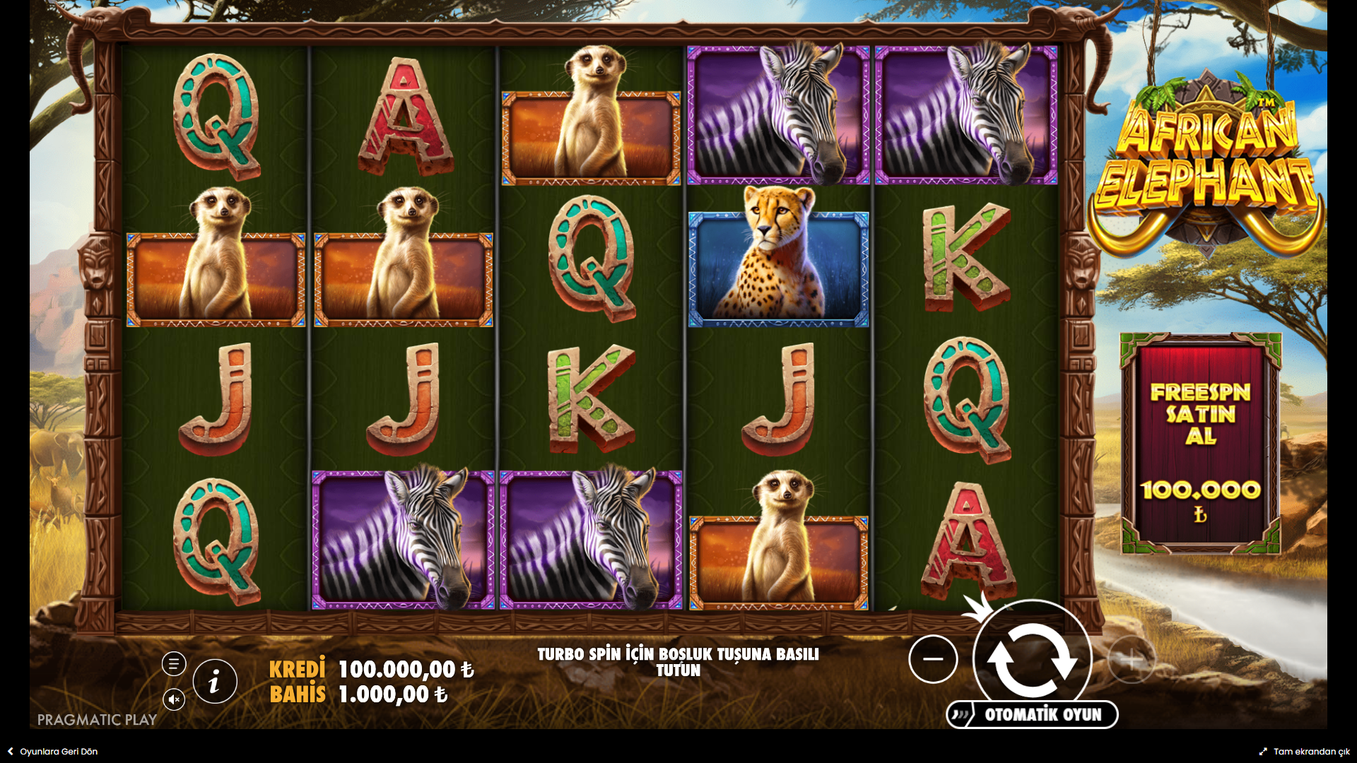 African Elephant Gameplay