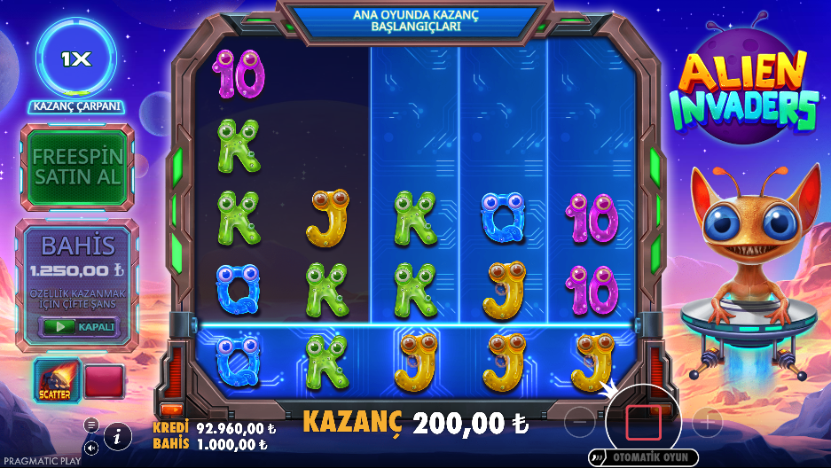 Alien Invaders Gameplay