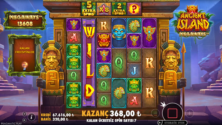 Ancient Island Megaways Bonus