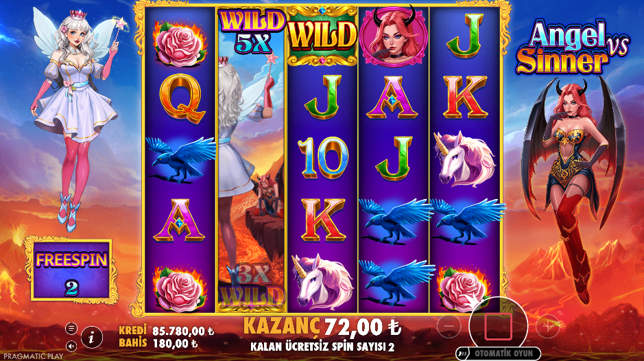 Angel vs Sinner Bonus