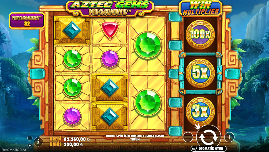 Aztec Gems Megaways Bonus