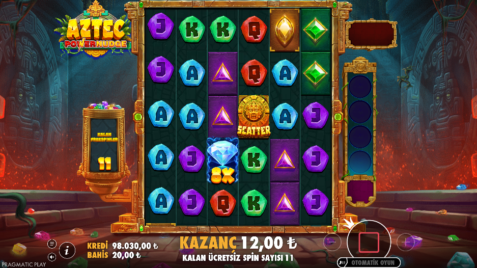 Aztec Powernudge Bonus