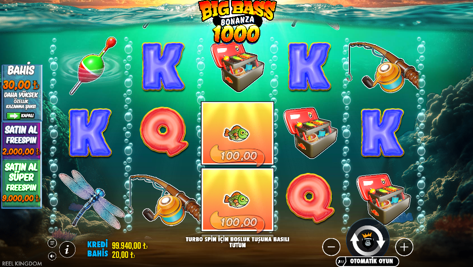 Big Bass Bonanza 1000 Gameplay