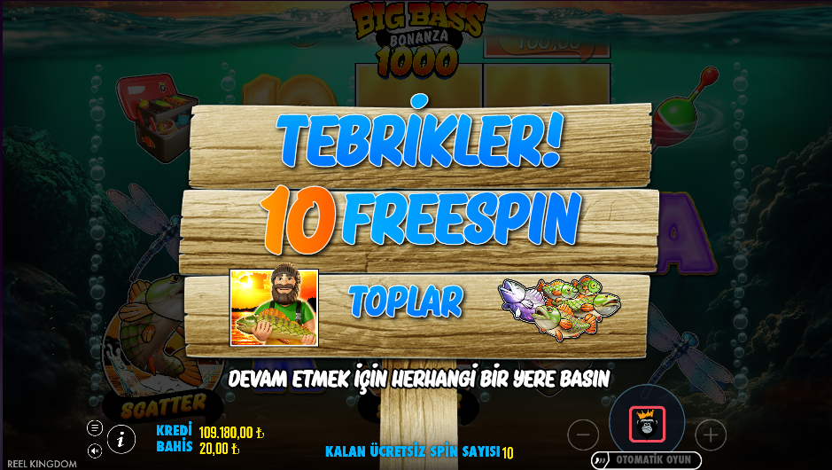 Big Bass Bonanza 1000 Bonus