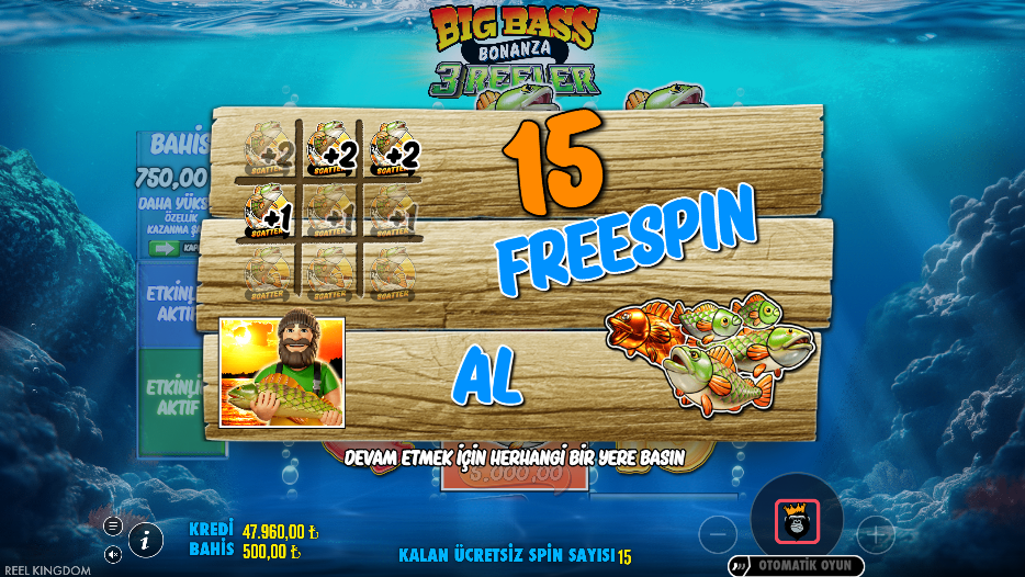 Big Bass Bonanza 3 Reeler Bonus